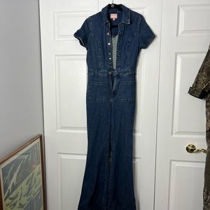 Show Me Your MuMu, Everhart Denim Jumpsuit, Size Medium